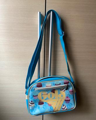 Borsa Gola azzurra a tracolla
