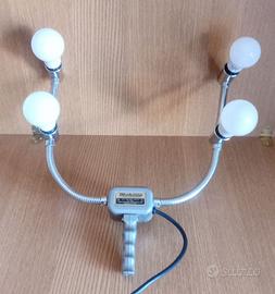 Porta lampade vintage per set fotografico