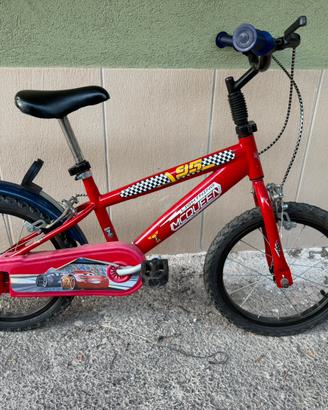 Bicicletta bambino 16” - Saetta McQueen (CARS)