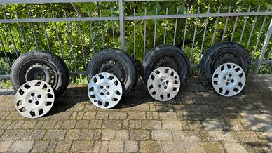 Ruote complete Fiat Punto