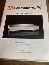 Prephono Lehmann Silver cube