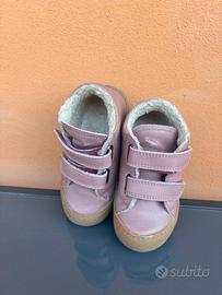 Scarpa per bambina Naturino con pelliccetta nr. 22