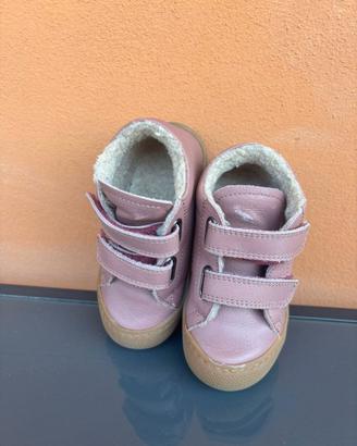 Scarpa per bambina Naturino con pelliccetta nr. 22