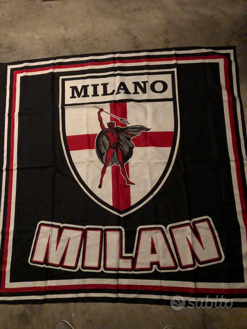 Bandiera Ufficiale MILAN -  Il sito di vendita online della  SAVENT, per le Vostre bandiere nazionali, personalizzate, a goccia, a vela,  aste ed accessori MADE IN ITALY