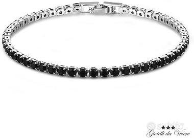 Bracciale Tennis Uomo Donna Gancio Chiusura ZIRCON
