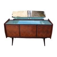Mobile Anni 50 Credenza Buffet Specchio Vintage
