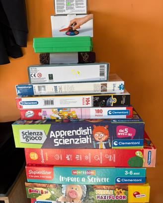 PUZZLE E GIOCHI PER BAMBINI-divertimento educativo
