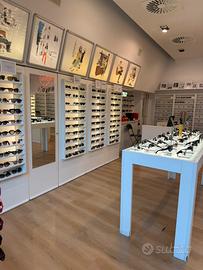 Arredamento negozio ottica