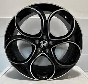 CERCHI IN LEGA ALFA STELVIO TONALE DA 19