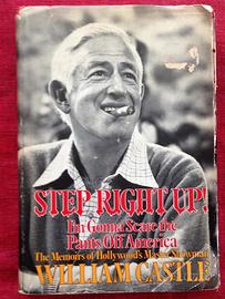 WILLIAM CASTLE - STEP RIGHT UP - Putnam, 1976