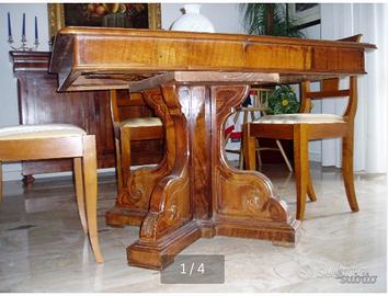Tavolo allungabile fine ‘800