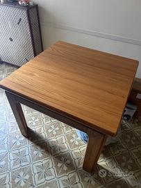 Tavolo allungabile in legno