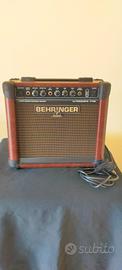 amplificatore Behringer 15 watt 