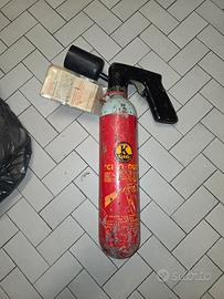 ESTINTORE CO₂ VINTAGE ANNI ‘70 – OGGETTO DA COL