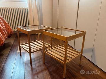 Coppia di comodini Nesna IKEA