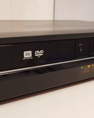 Combinato VHS +MASTERIZZATORE dvd LG Rc388