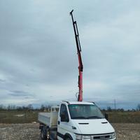Iveco Daily 60c15 ribaltabile gru fassi