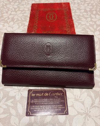 Portafoglio da collezzione  Must de Cartier