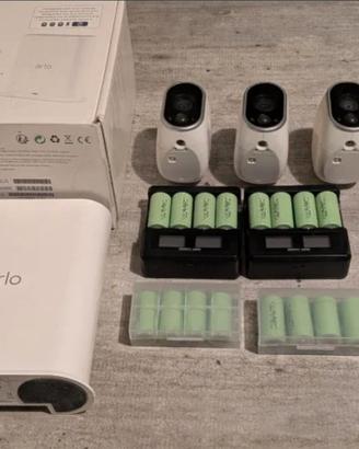 Arlo VMB4540  3 telecamere wifi + batterie