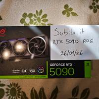 Nvidia RTX 5090 ASUS ROG ASTRAL OC NUOVA