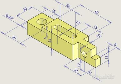 DIsegnatore Meccanico Solidworks part-time