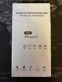 Salvaschermo Vetro per iPhone X