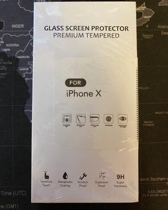 Salvaschermo Vetro per iPhone X