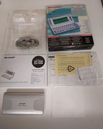1999 Agenda organizer Sharp ZQ 700 M funzionante