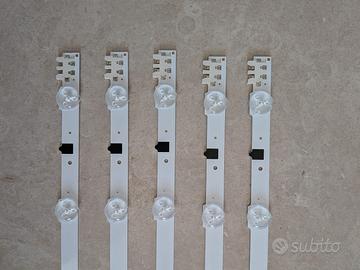 KIT COMPLETO 5BARRE STRIP 9 LED TV SAMSUNG