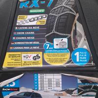 CATENE DA NEVE NUOVE  MAI USATE SNOW DRIVE RX7 