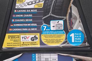 CATENE DA NEVE NUOVE  MAI USATE SNOW DRIVE RX7 