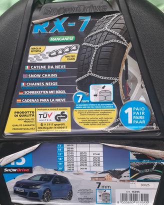 CATENE DA NEVE NUOVE  MAI USATE SNOW DRIVE RX7 