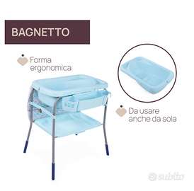 Vaschetta accessoriata Chicco per bagnetto neonato