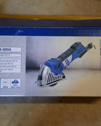 Minisega circolare a immersione 600w