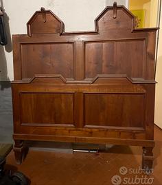 Letto antico metà 800