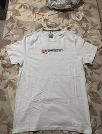 Maglietta bianca unisex taglia M