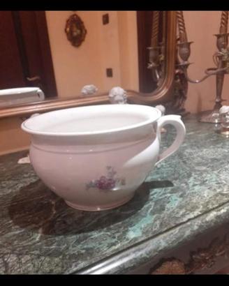 vaso da notte antico in ceramica nuovissimo 