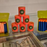 Proiettili di gomma per armi giocattolo NERF e bar