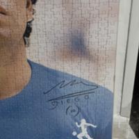 Quadro puzzle Maradona