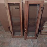 finestra di legno douglas con vetrocamera