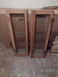 finestra di legno douglas con vetrocamera