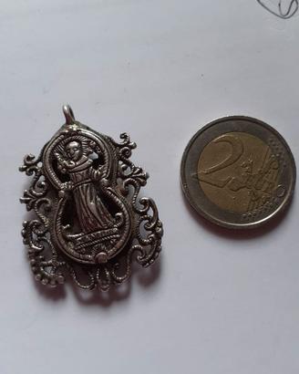 RELIQUIARIO IN ARGENTO DEL 1700