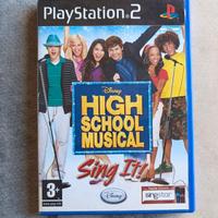 High School Musical: Sing It! PS2