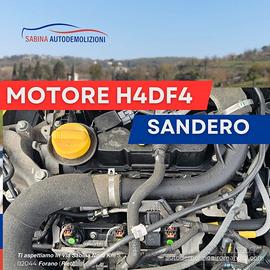 Motore H4DF4 Dacia sandero 1.0 turbo benzina