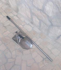 metal detector pala per mare acciaio inox 