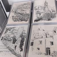 Litografie di Pietro Vado Ponente Ligure