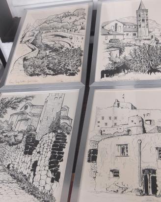 Litografie di Pietro Vado Ponente Ligure