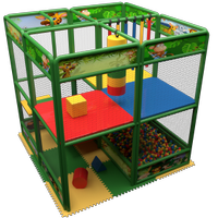 VERTICAL RUN PLAYGROUND tema giungla