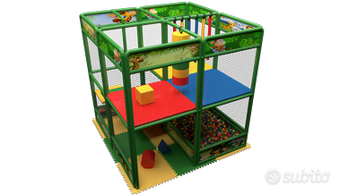 VERTICAL RUN PLAYGROUND tema giungla