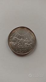 moneta 500 lire Dante Alighieri